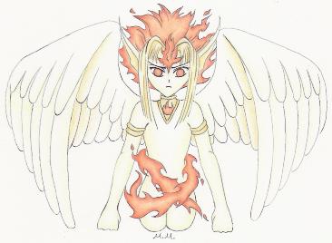 The Firey (colored) by RyouGirl