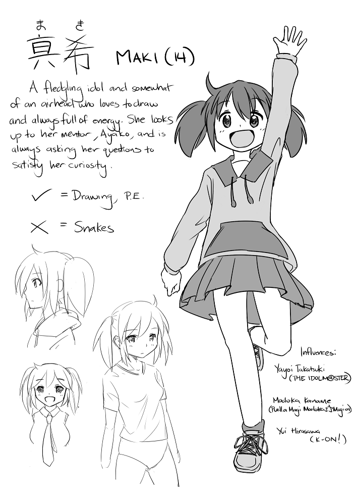 Character Introduction: Maki by Ryu_Warrior