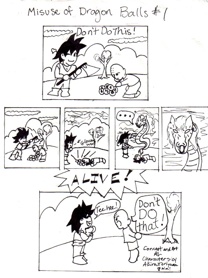 Misuse of Dragon Balls #1 by Ryuko