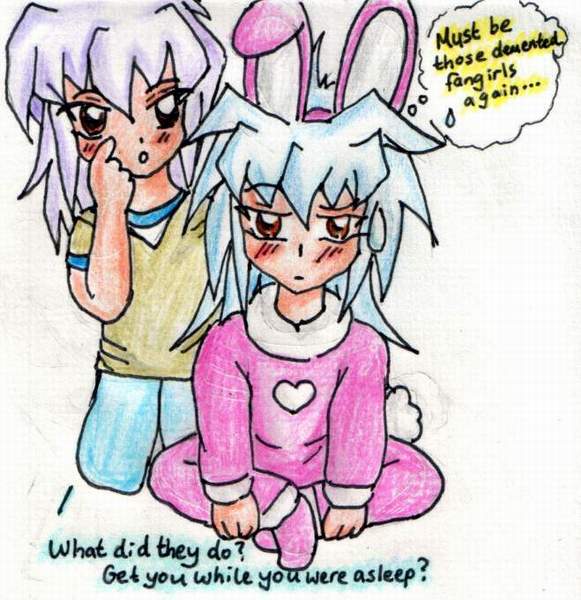 *Bunny Yami Bakura?XD* by RyukoKaiba