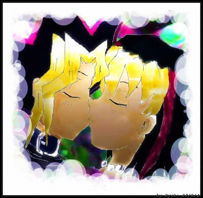 *Yugi and Tilias Kiss - request* by RyukoKaiba