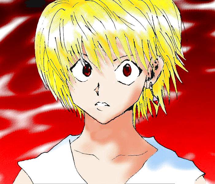 Seeing Red- Kurapika by RyukoKaiba