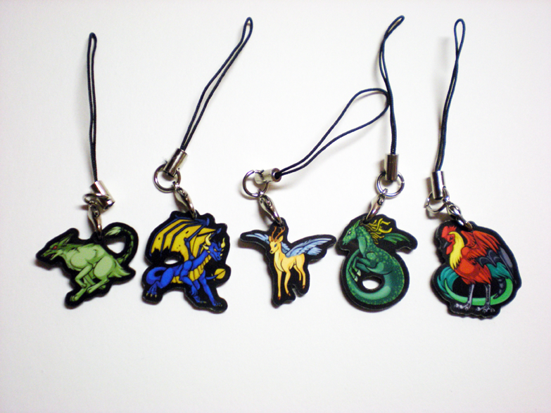Mythical Creature Charms! SALE!! by RyuuYouki