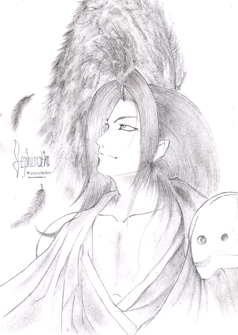 Sephiroth - One Winged Angel by Ryuuhazan