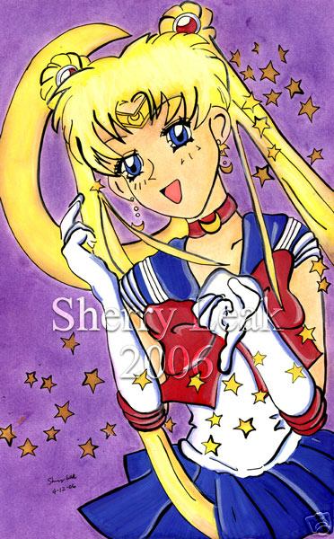 Sailor Moon by raccooneyes