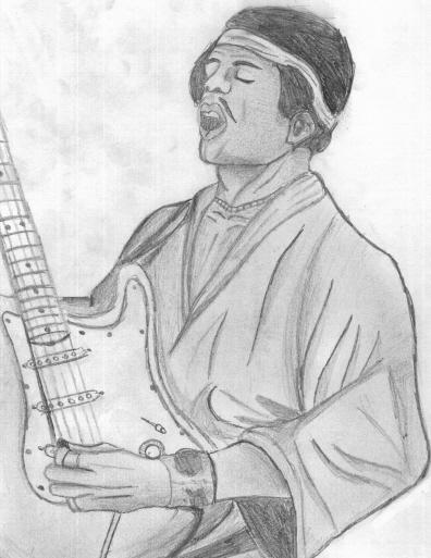 Jimi Hendrix:The Master of Six Strings by ragingflea002