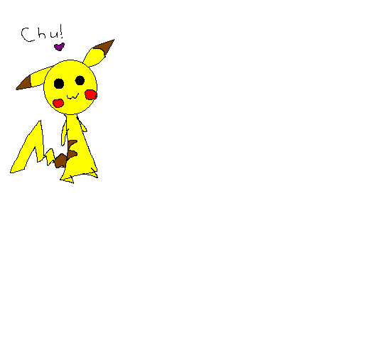my first pic of pikachu ever by rain_kitty