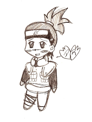 Chibi Iruka-sensei! by raining_penguins