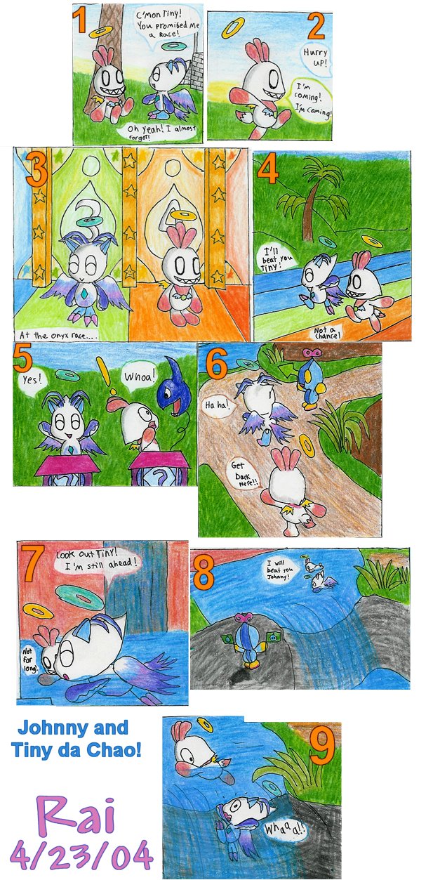 Chao Can it be!?: Comic 1 by rais_hedgehogs