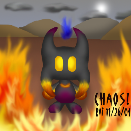 Devil Chao Chaos! by rais_hedgehogs