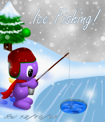 Ice Fishing! by rais_hedgehogs