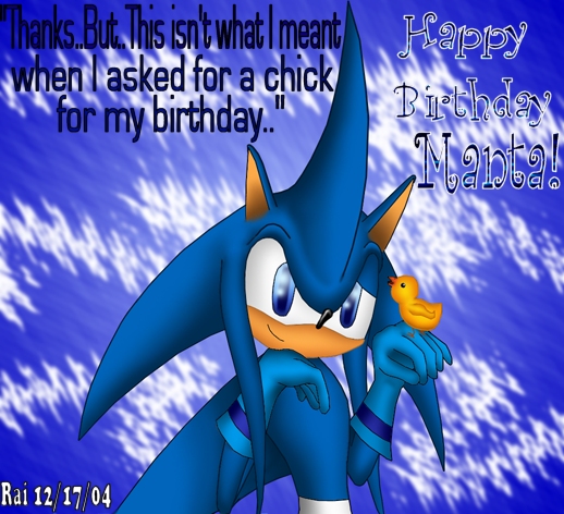 Happy Birthday Manta! by rais_hedgehogs