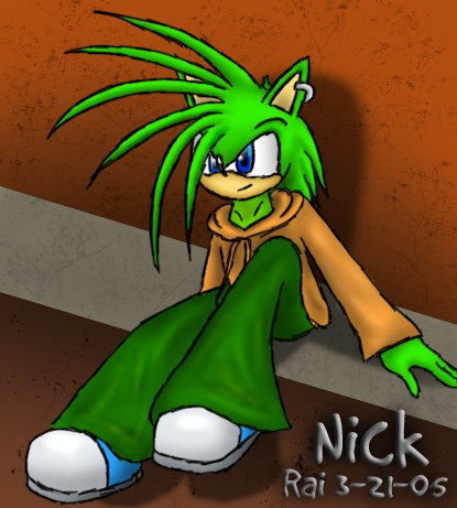 Quick Pic of Nick ._. by rais_hedgehogs
