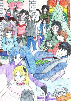 Christmas Pic '04 by rana-chan