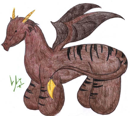 Dragon plushie by rana-chan