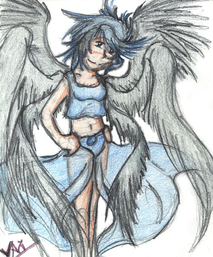 Winged Dom by rana-chan