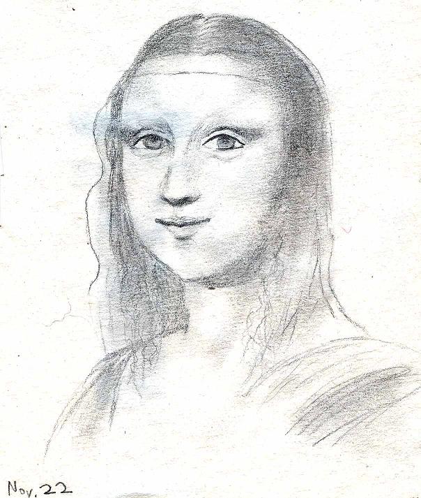 Mona Lisa by randomosity
