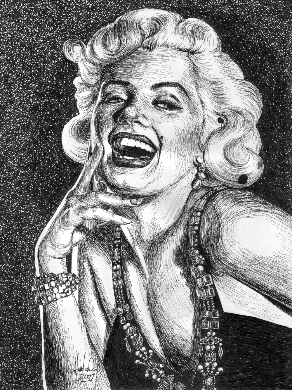 Marilyn Monroe by ratgirl84