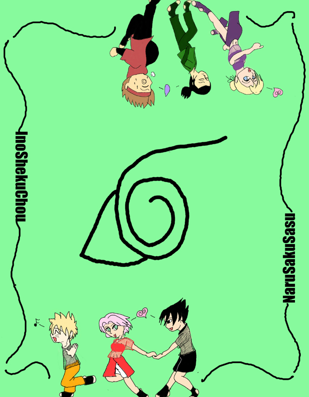 Naruto Paper Green by ravenfire74