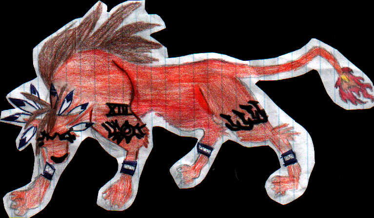red XIII by ray_lover100