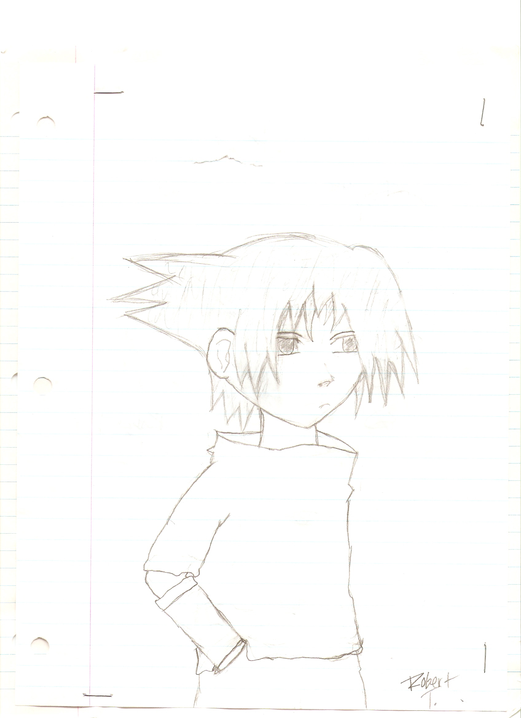 sasuke attempted drawing by rdtickell1