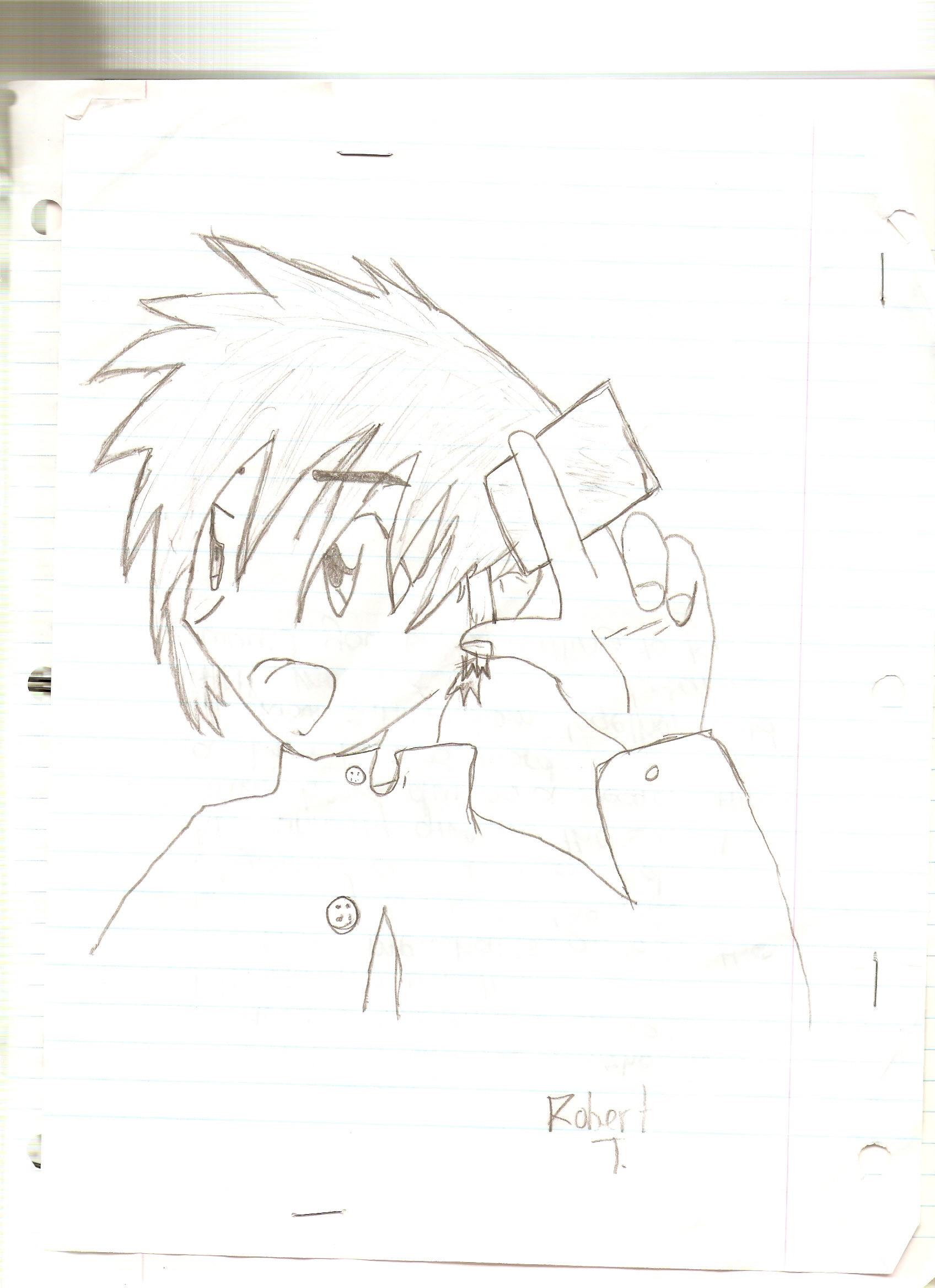 Random Manga drawing by rdtickell1