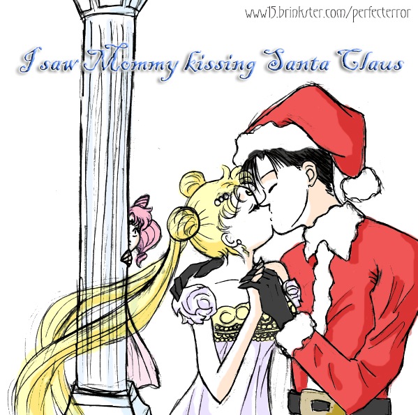Sailor Moon Chrismas kiss by reannda