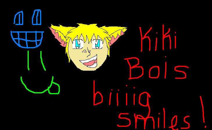 KIKI bois smiles by red_wolf_hiaro
