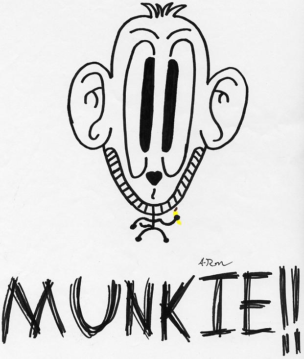 MUNKIE!! by redbeefandwine
