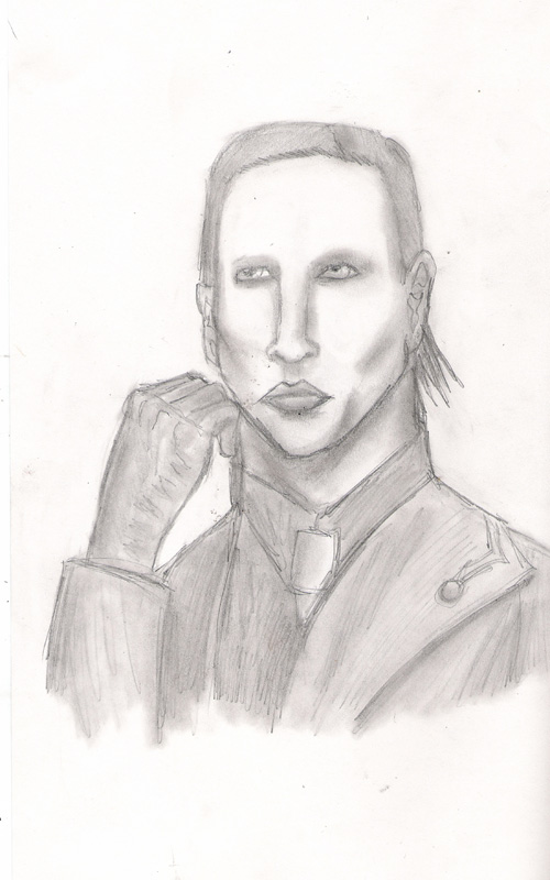 Marilyn Manson by reddragon