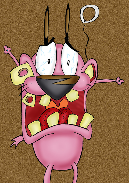 Couarge The Cowardly Dog by reddragon