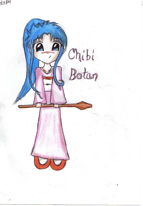 chibi botan!! by redrosepetals