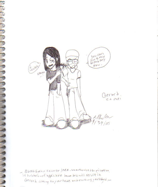 Gerard and Me by reezi