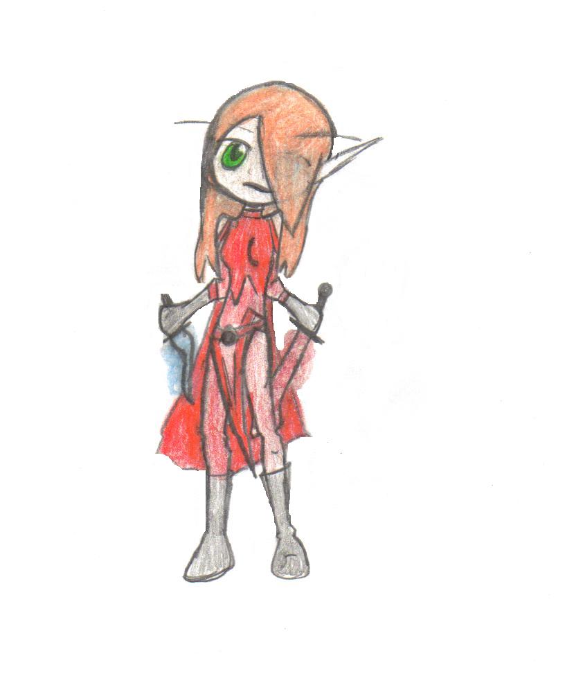 chibi blood elf by rego_vampire