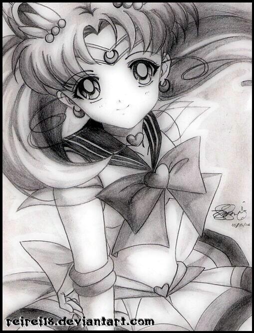 Sailor Chibi Moon by reirei18