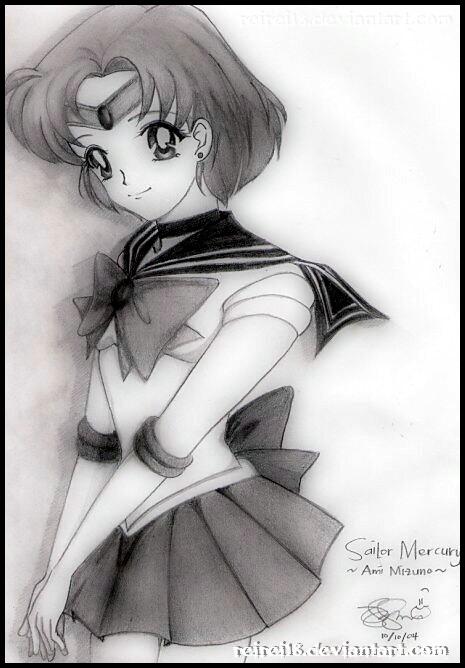 Sailor Mercury by reirei18