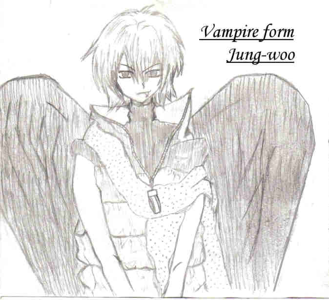 Jung-woo vampire form(looks hotter this wayo_o) by reireichan