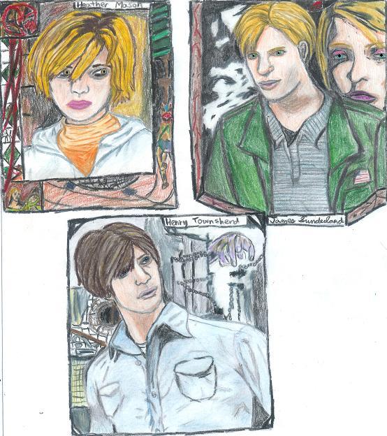 Silent Hill Heros in color by restless_dreamer