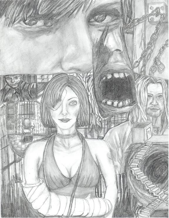 Silent Hill 4 collage by restless_dreamer