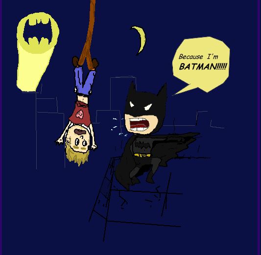 Because I'm Batman (fanart test) by ricardohb