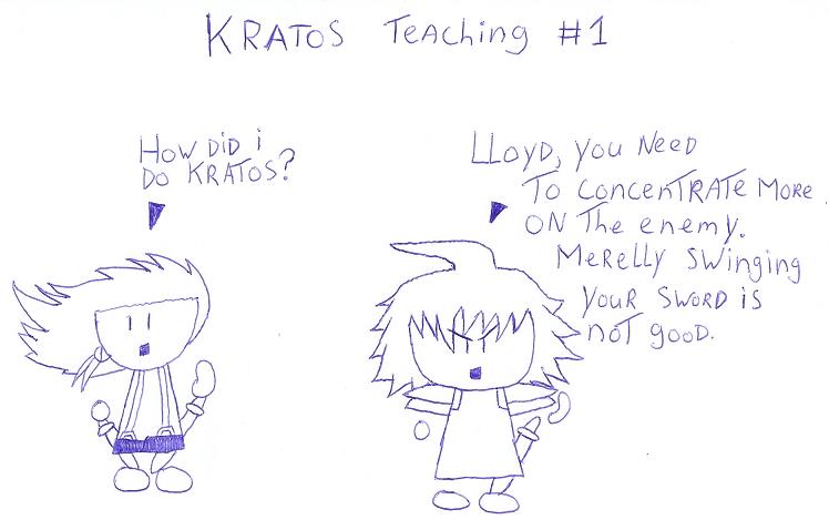 Marrie style Kratos teachings #1 by ricardolol