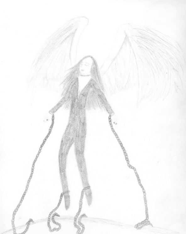 Angel in Black by rikuschick
