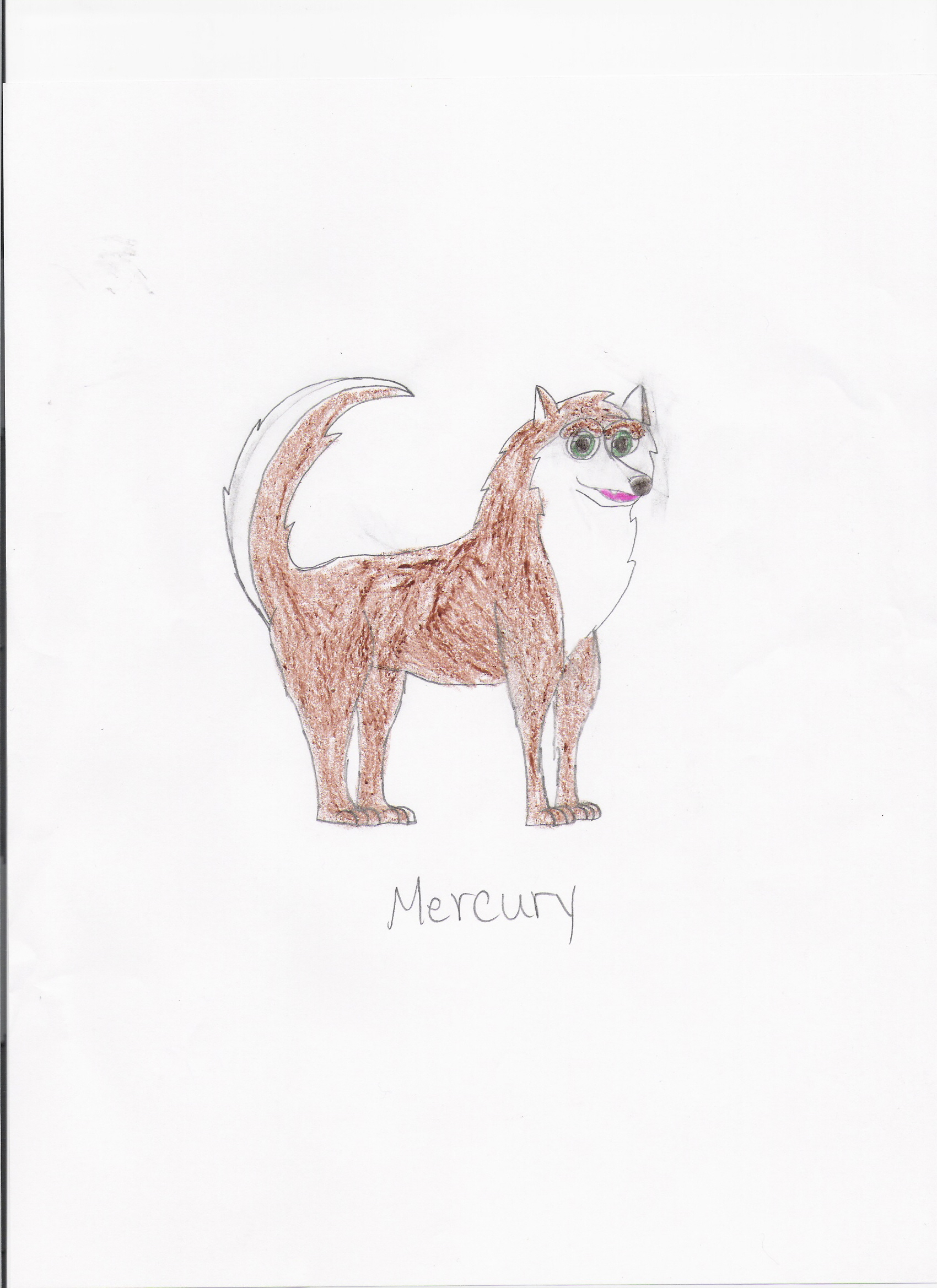 My OC Mercury by rileywolf