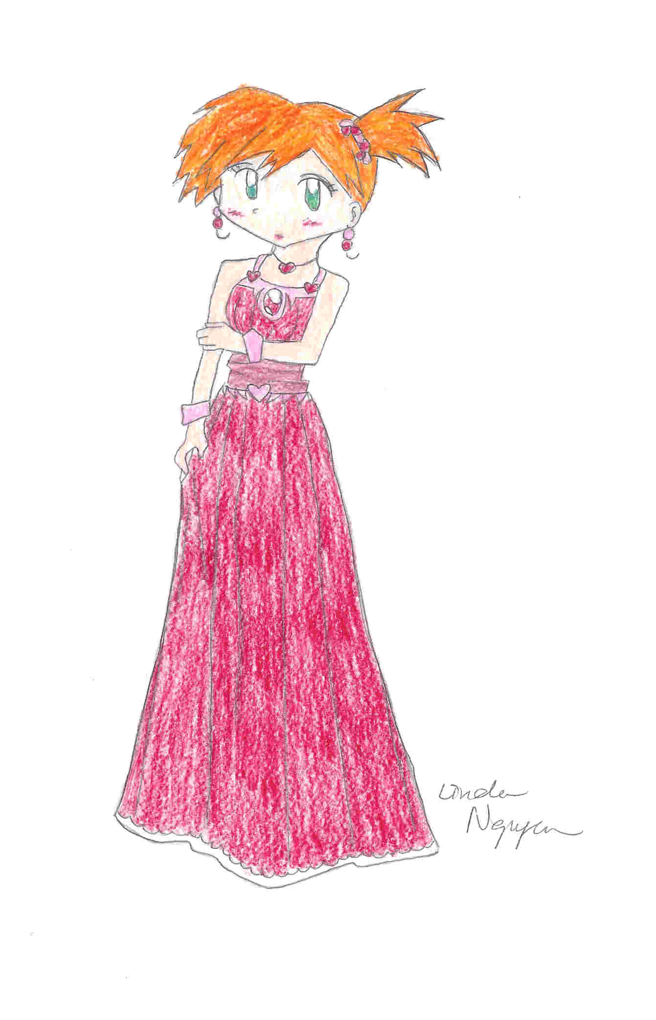 Misty's Valentine Dress! by rinde16