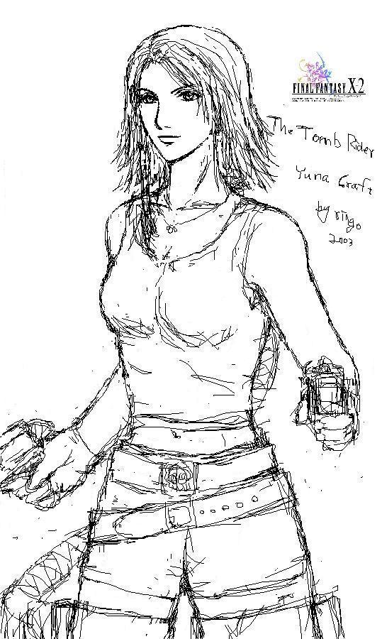 Yuna Croft .....XD by ringo0210