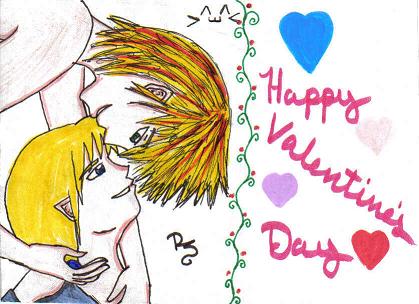 yaoi valentine (colored) by rinibabe