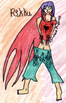 .. Rikku .. (colored) by riri-chan