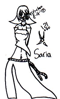 :. Saria .: (inked) by riri-chan