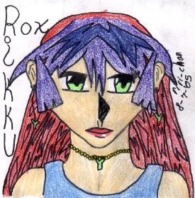 Rikku's New Haircut (colored) by riri-chan