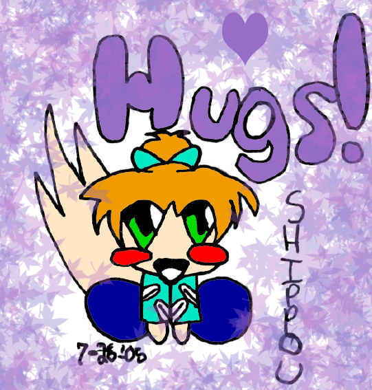 Shippou! Hugs! (CGed) by riri-chan